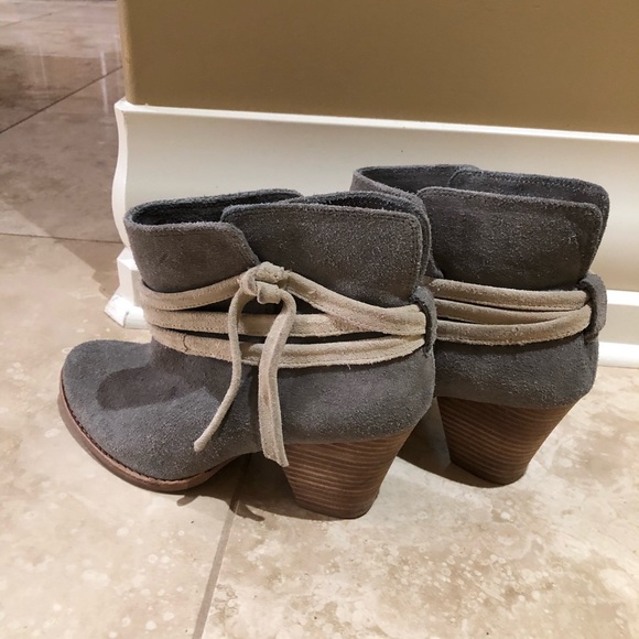 Splendid grey suede booties 7.5 - Picture 3 of 5